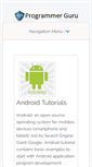 Mobile Screenshot of programmerguru.com